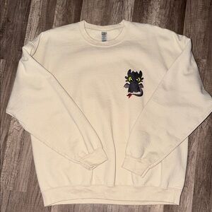 Toothless Animated Gildan Crewneck Sweatshirt